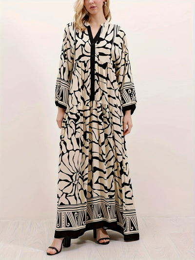 ELENA – BOHEMIAN BLOOM MAXI-JURK