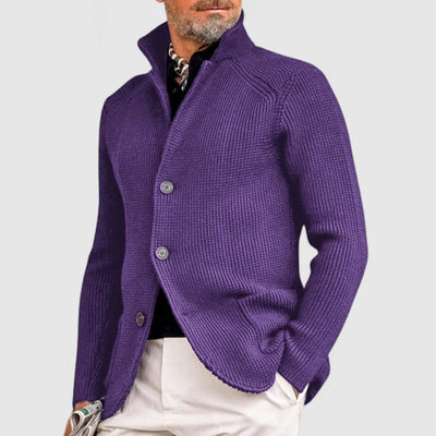 LUCAS – GEBREIDE BUTTON-UP VEST