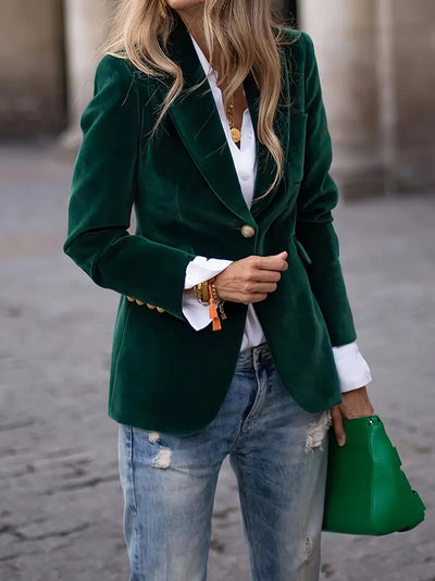 Keet™ | Elegante Blazer van Fluweel