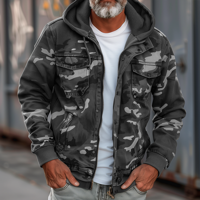 Hugo™ | Stijlvolle Camouflage Jas