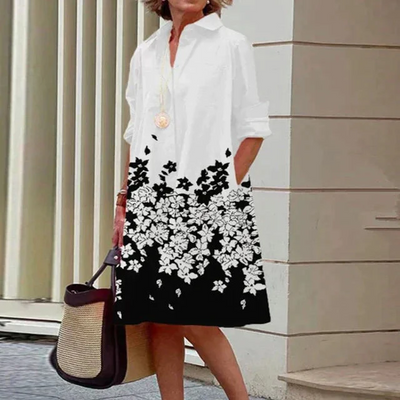 Velda™ | Elegante Bloemenjurk
