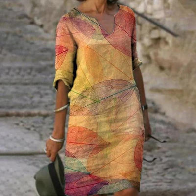 HEIDI – BLOEIENDE ELEGANTIE JURK