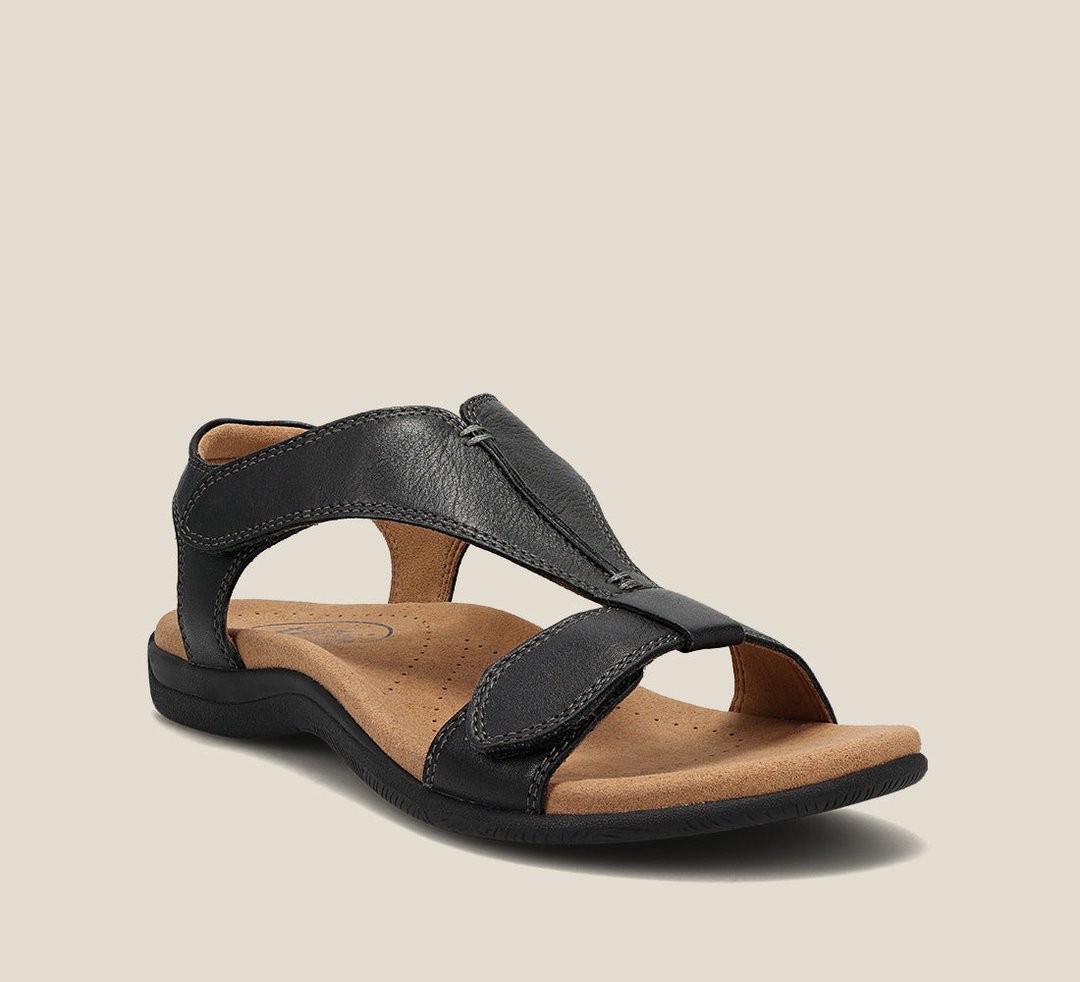 Katinka™ | LEREN SANDAAL ORTHOFLEX