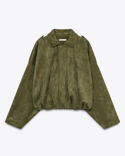 Noraly™ | Suéde Bomberjacket
