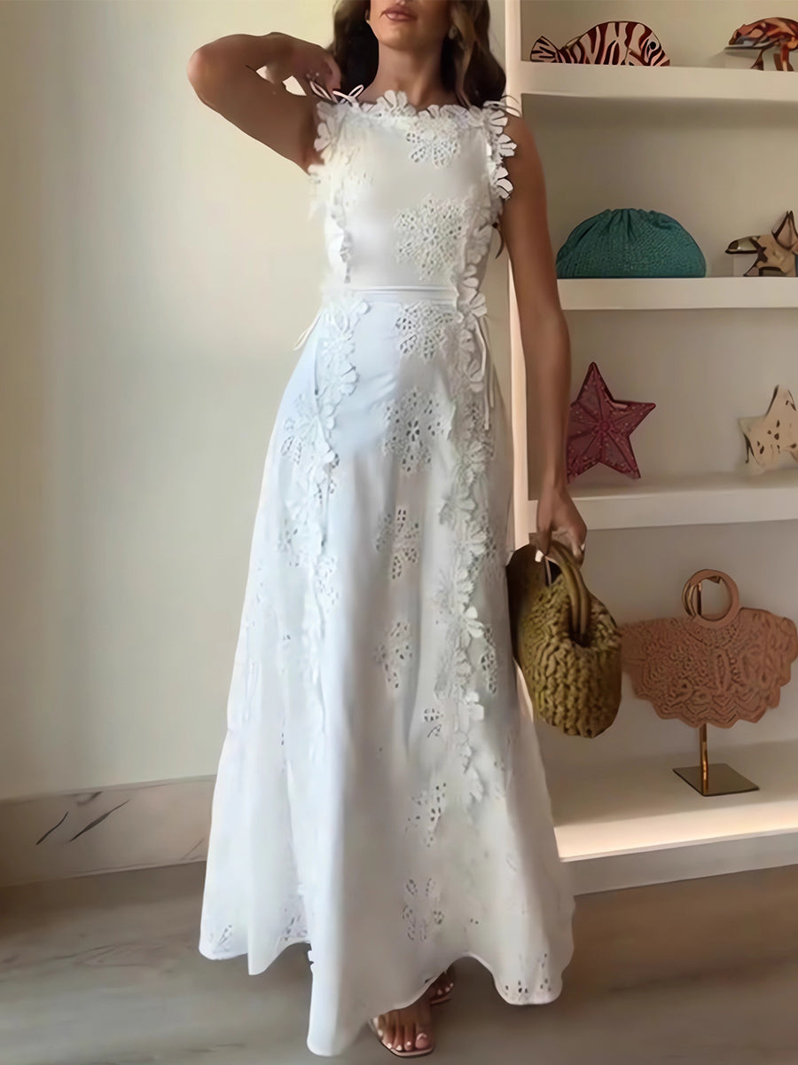 SABELLE – BLOESEM ELEGANTIE MAXI JURK