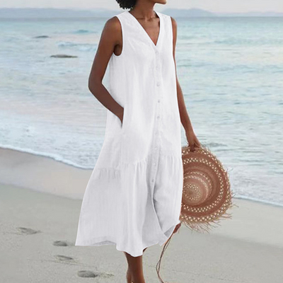 Irene™ | ZOMER V-HALS JURK
