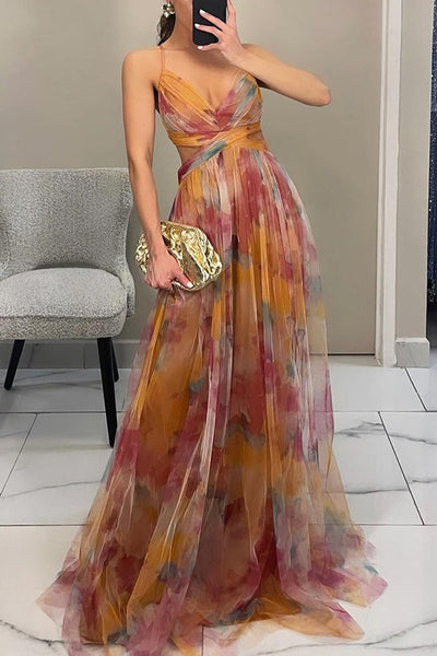 Giselle™ | Betoverende Maxi-jurk met Bloemenprint