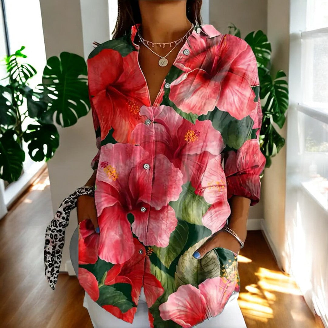 Ivana™ | Elegant & Bloemig Blouse