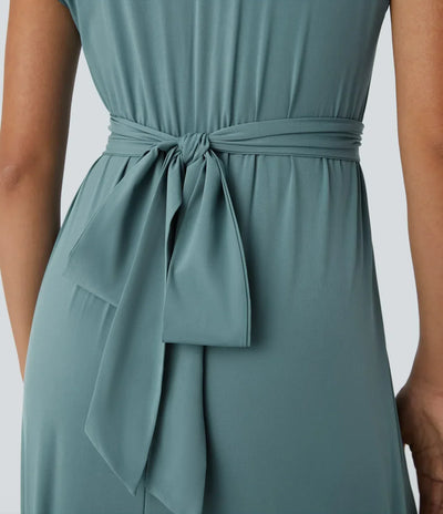 Aimee™ | Maxi jurk met geplooide taille