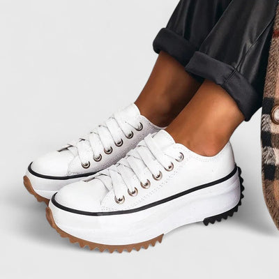 AMBER – CASUAL PLATFORM SNEAKERS MET PLATEAUZOOL