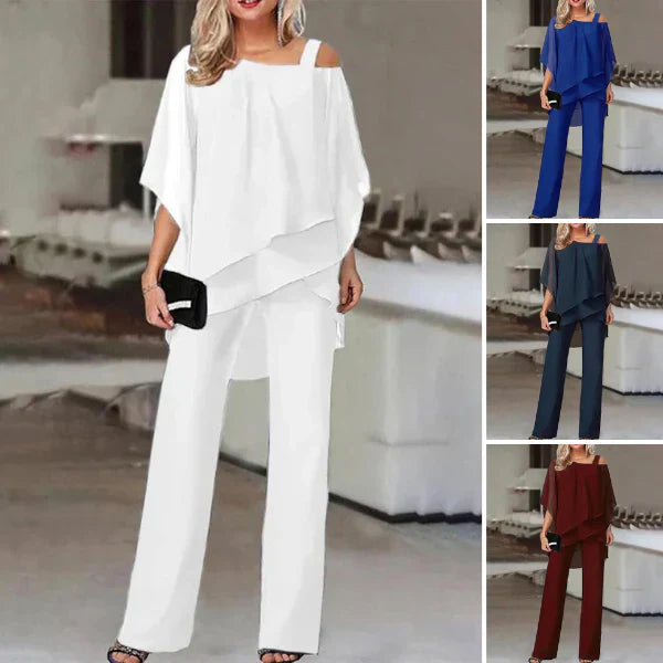 REINA – ELEGANTE TWEEDELIGE PANTS SET