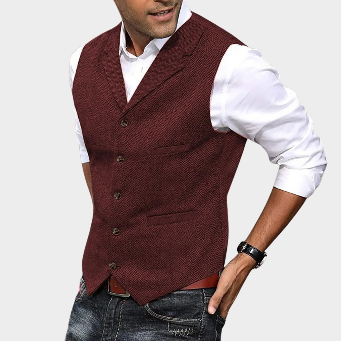 Mats™ | Luxueus gilet op maat