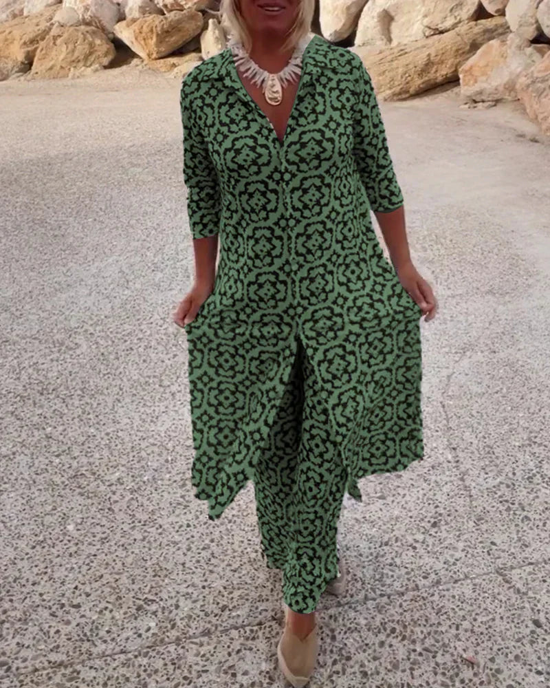 NAOMI – MONOCHROME CHIC TWEEDELIGE SET