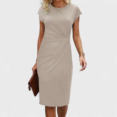 MIRANDA – SLANKE TWIST JURK MET SILHOUET