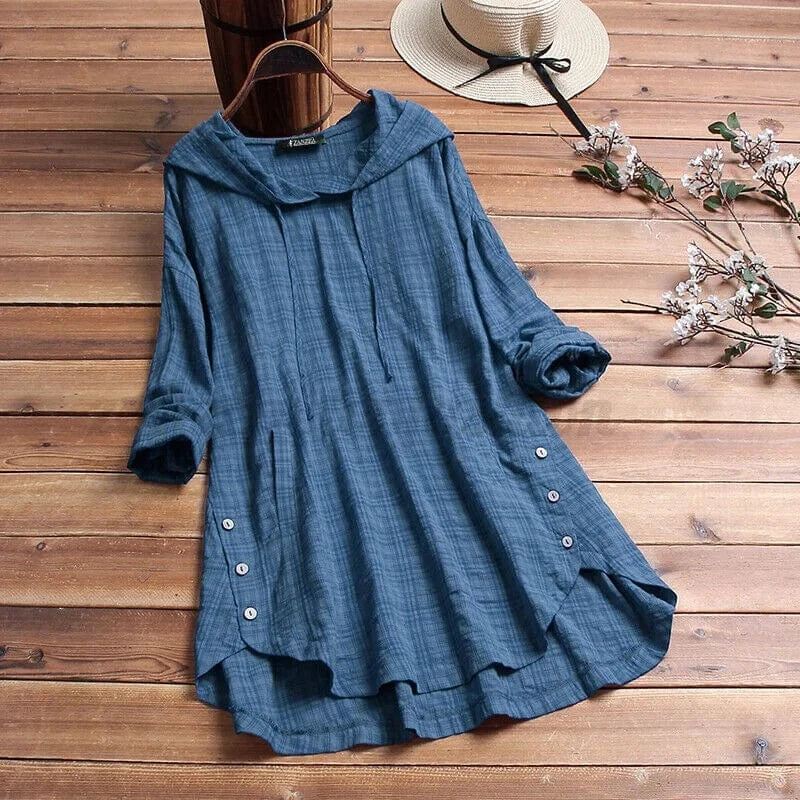 ELISA – BOHO TUNIEK MET CAPUCHON