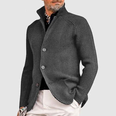 LUCAS – GEBREIDE BUTTON-UP VEST