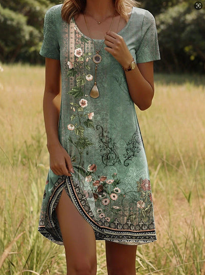JULIA – LEVENDIGE BOHO CHIC JURK