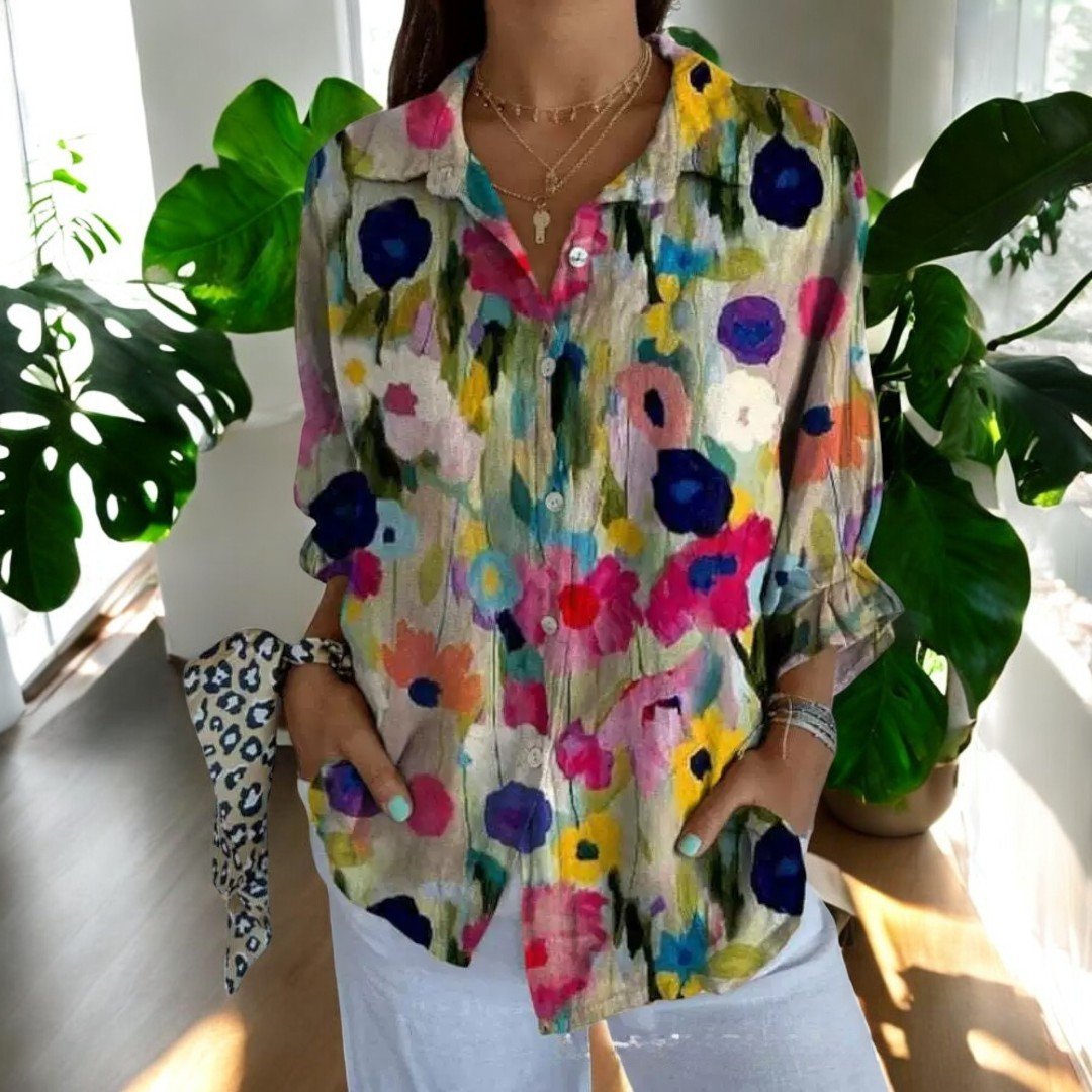 Ivana™ | Elegant & Bloemig Blouse
