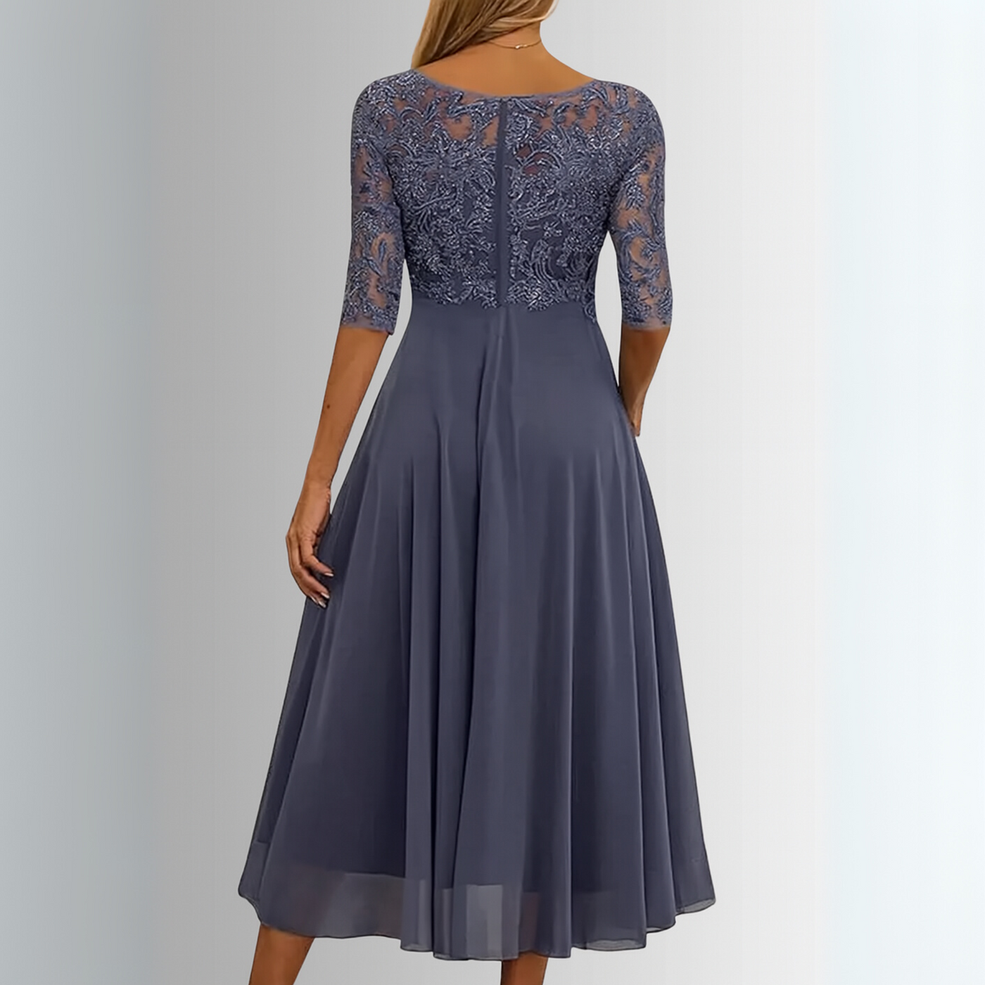 CATRIONA – GEBORDUURDE MESH AVONDJURK