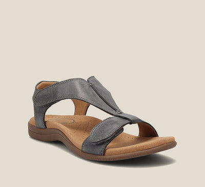 Katinka™ | LEREN SANDAAL ORTHOFLEX