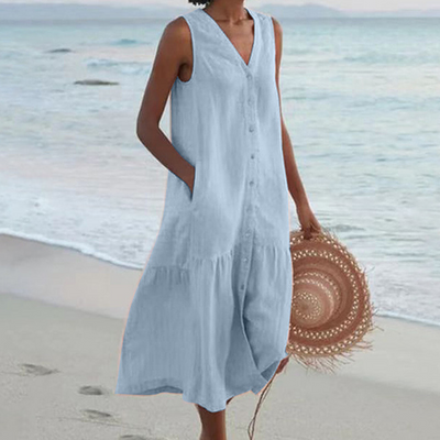 Irene™ | ZOMER V-HALS JURK