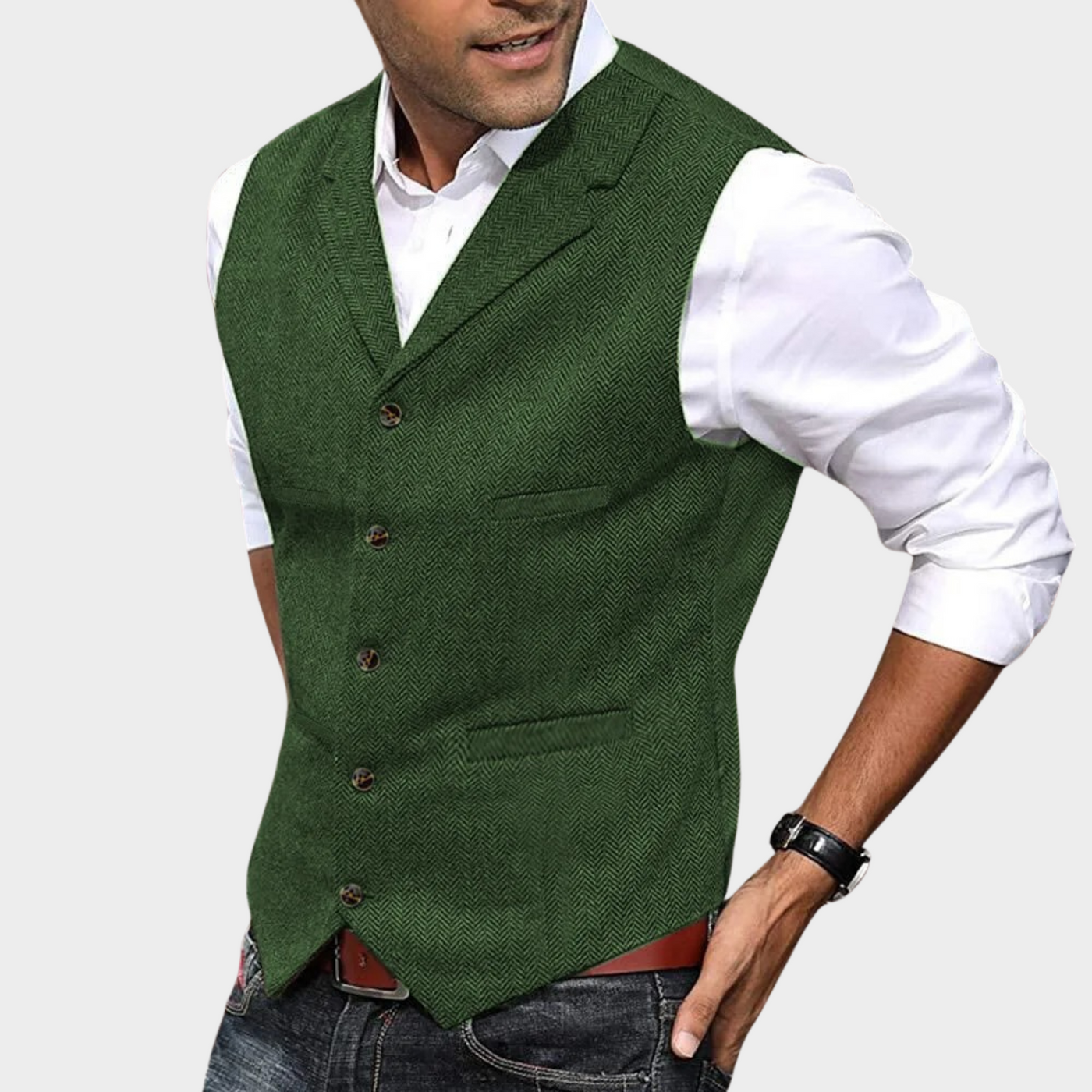 Mats™ | Luxueus gilet op maat