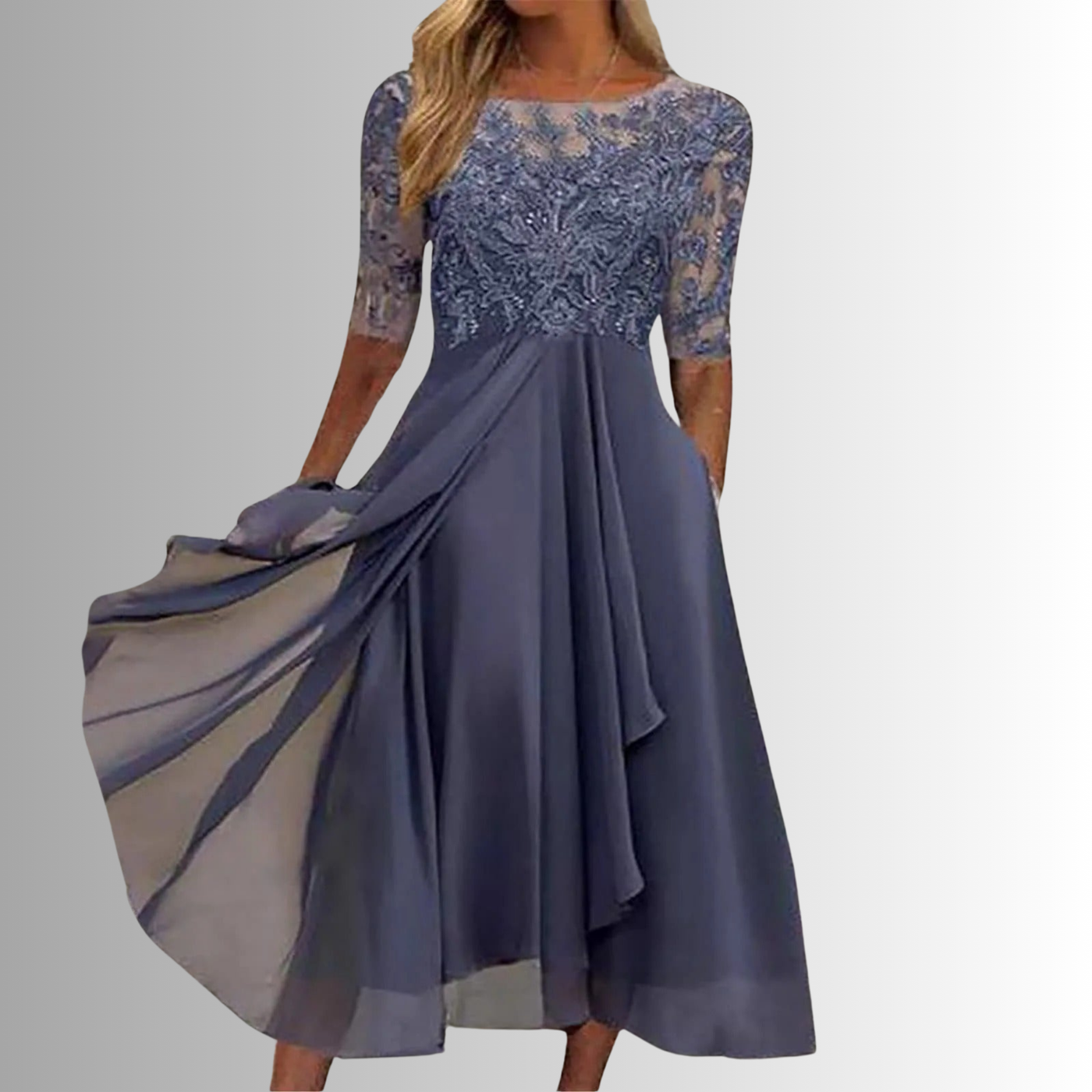 CATRIONA – GEBORDUURDE MESH AVONDJURK