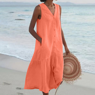 Irene™ | ZOMER V-HALS JURK