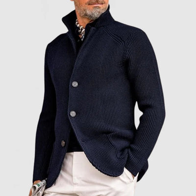 LUCAS – GEBREIDE BUTTON-UP VEST