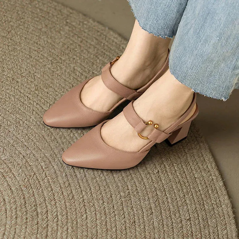 Alida™ | Elegante Slingback Hak