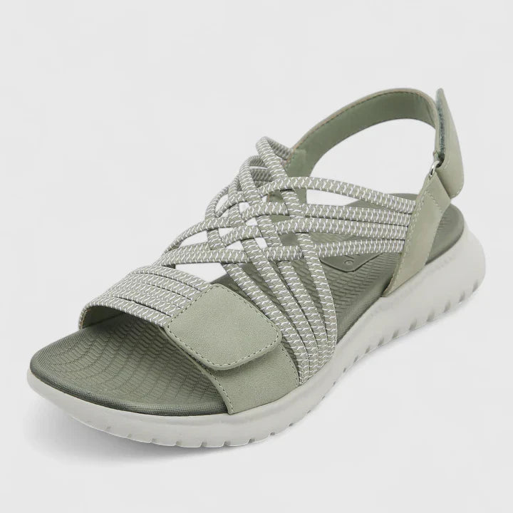 EMMA – COMFORT SANDAAL MET ELASTISCHE BANDJES