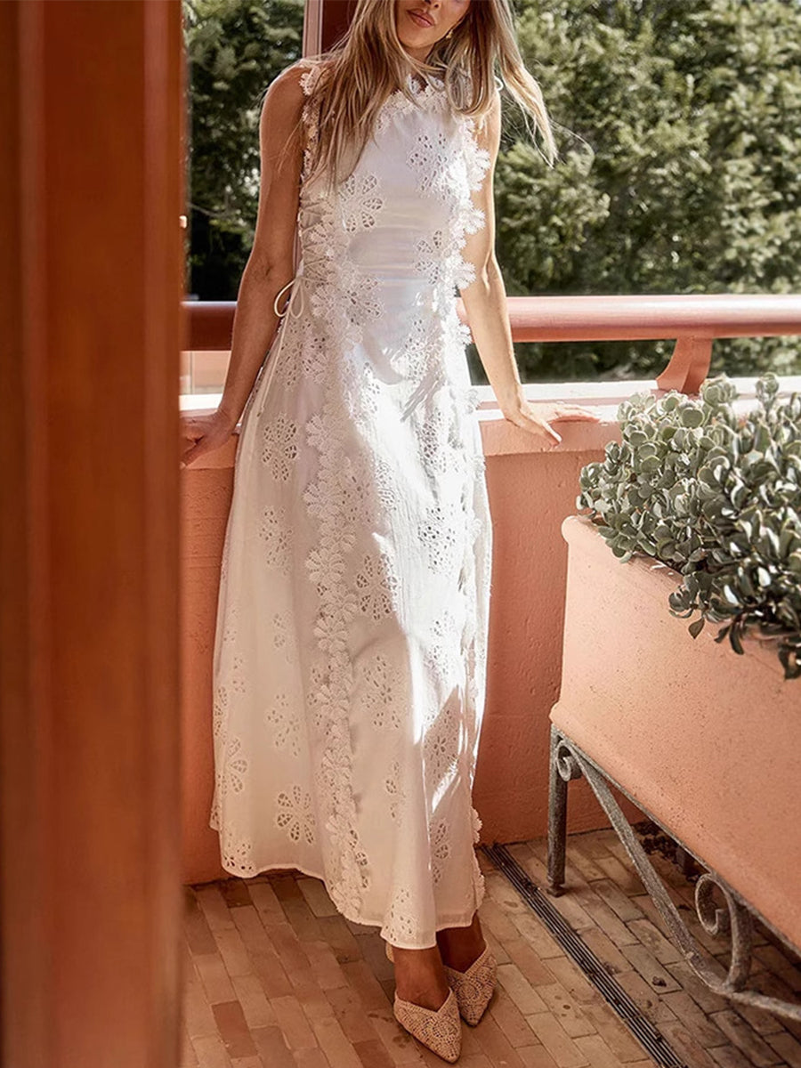 SABELLE – BLOESEM ELEGANTIE MAXI JURK