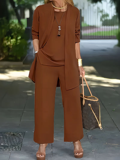 MELISSA – MODERNE ELEGANTIE DRIEDELIGE SET