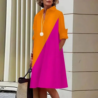 Velda™ | Elegante Bloemenjurk
