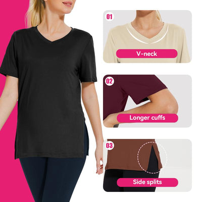 OLIVIA – EVERYDAY V-HALS T-SHIRT (3-PACK)