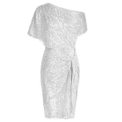ISABELLA – FEESTJURK MET GLINSTERENDE TWIST