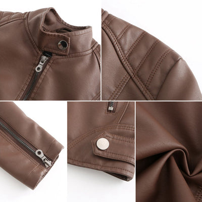 Hilda™ | Luxe Leren Damesjack