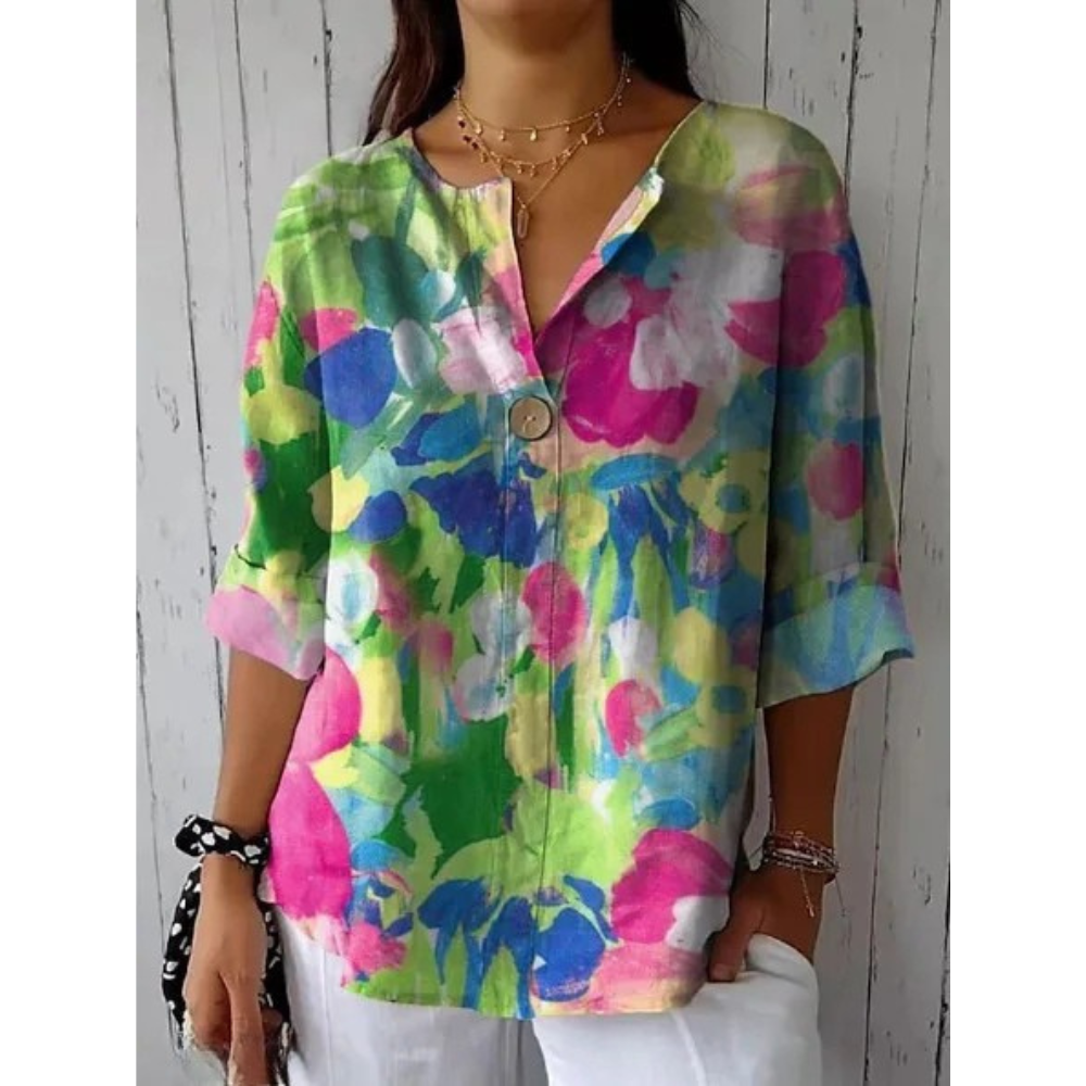 Arlene™ | Elegante blouse met bloemenprint