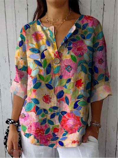 Arlene™ | Elegante blouse met bloemenprint