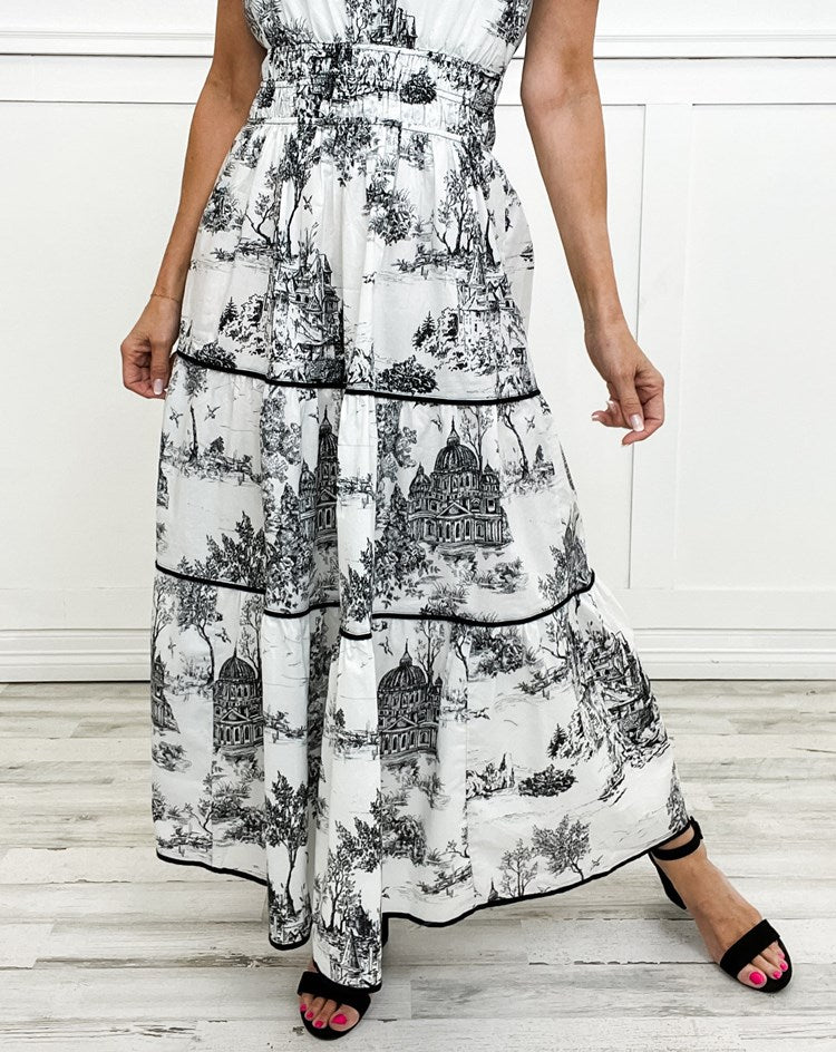 SAVANNAH – TIJDLOZE ELEGANTIE GELAAGDE MAXI JURK