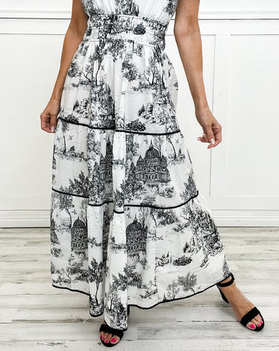 SAVANNAH – TIJDLOZE ELEGANTIE GELAAGDE MAXI JURK