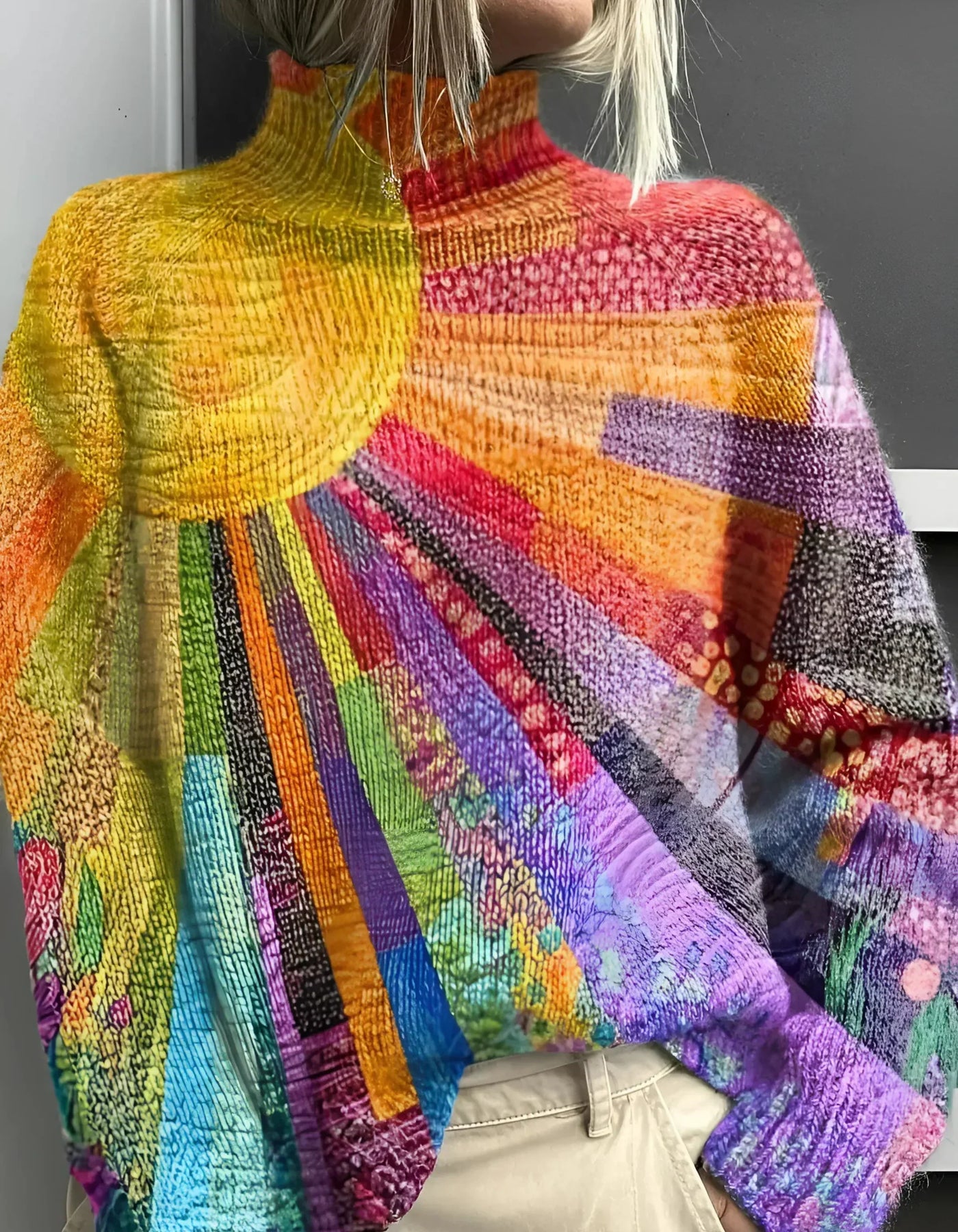 Lilibeth™ | Kleurrijke coltrui