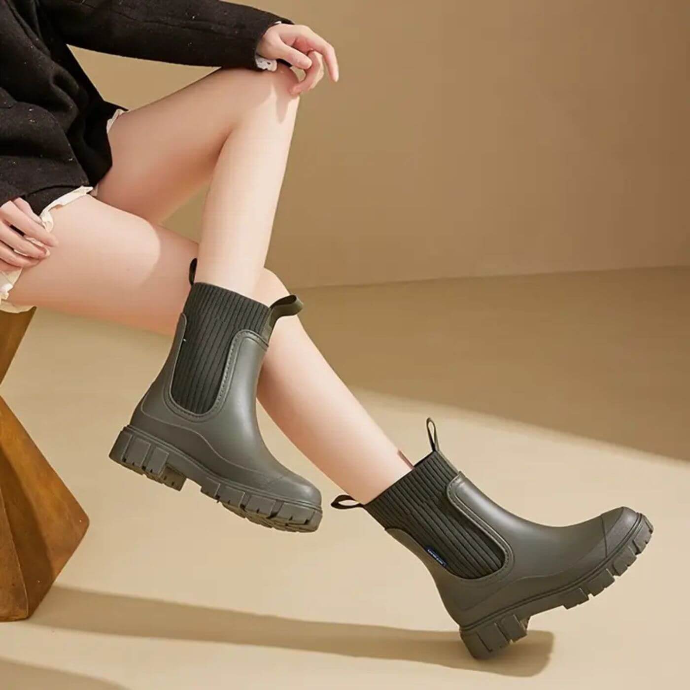 PIA – KLASSIEKE CHUNKY CHELSEA-LAARZEN