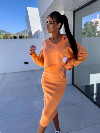 JASMINE – CASUAL CHIQUE TWEEDELIGE SET