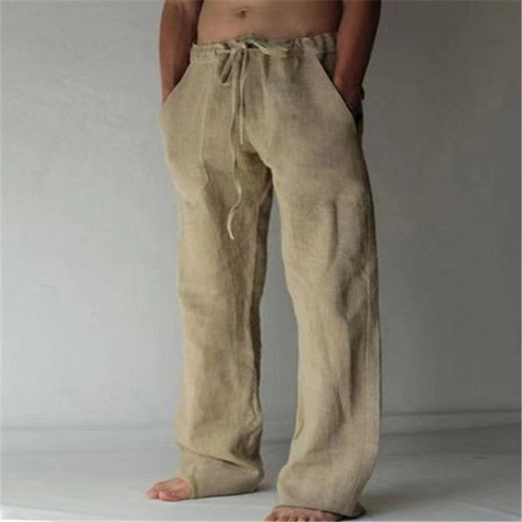 Arie™ | Ademende Linnen Broek