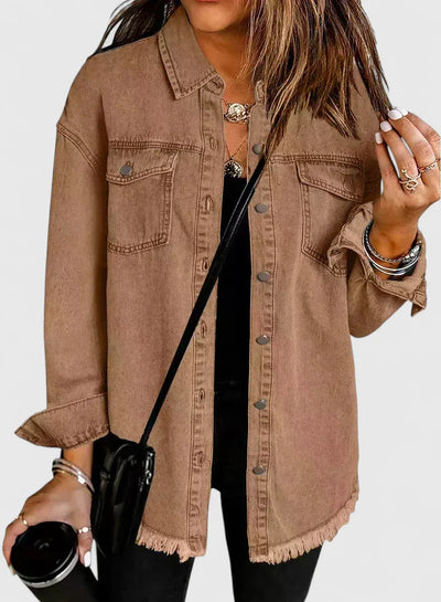BEA – CASUAL DENIM OVERHEMDJAS