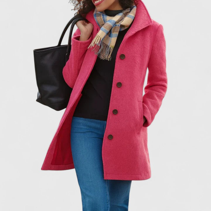 AURORA – TIJDLOZE WOLMIX PEACOAT