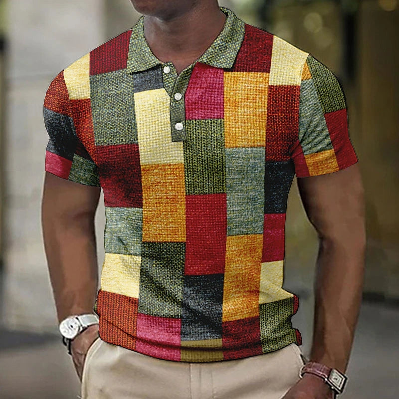 Reijer™ | MULTIKLEUR POLO IN MODERNE STIJL