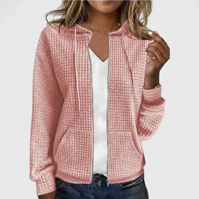MILA – WAFFLE RITS HOODIE