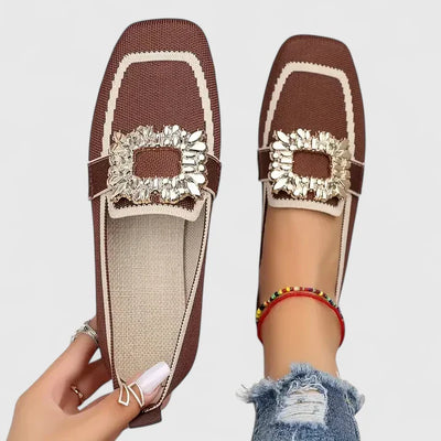 SYLVIE – LOAFERS MET VERSIERING